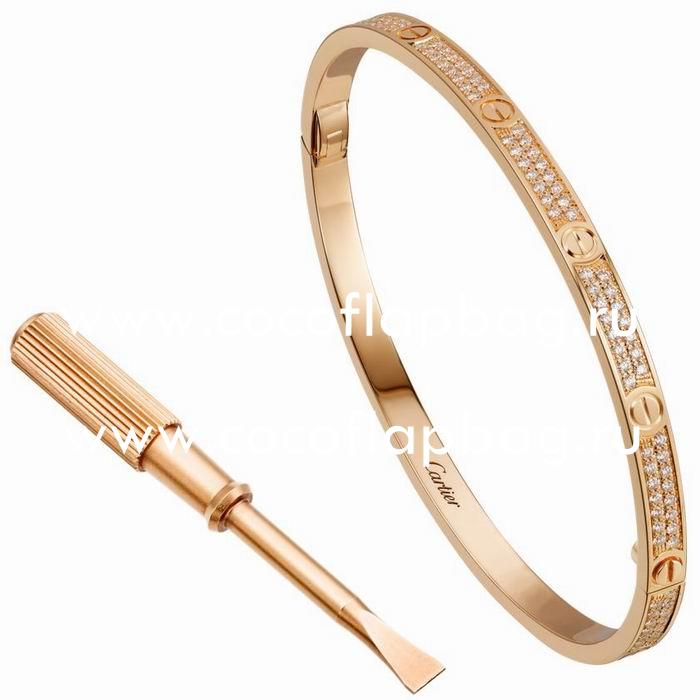 Cartier Love 18K Pink Gold Bracelet CR7082402