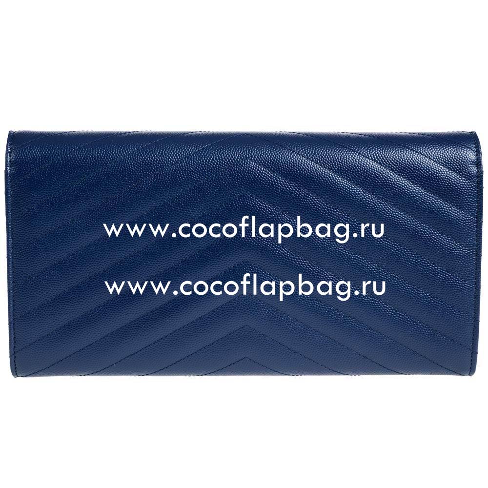 YSL Saint Laurent Calfskin HandBag In Blue YSL5780106