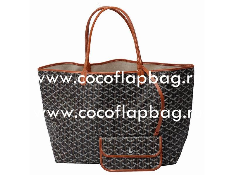 Goyard Waterproof Canvas Saint-Louis GM Black G57466