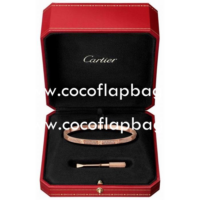 Cartier Love 18K Pink Gold Bracelet CR7082402