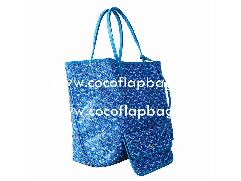 Goyard Waterproof Canvas Saint-Louis MM Blue G57541