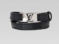 2011 Louis Vuitton mens Sign It Bracelet M6616E