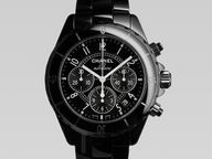 CHANEL J12 Black Dial Ceramic Automatic Chronograph H0940