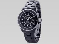 CHANEL J12 Black Dial Ceramic Automatic Men Watch H0685