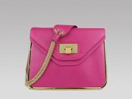 CHLOE SHOULDER BAG 50898 IN ROSE POP C50898B