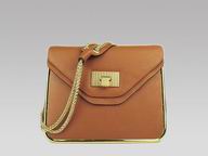 CHLOE SHOULDER BAG 50898 IN LIGHT COFFEE C50898A