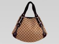 GUCCI PELHAM MEDIUM SHOULDER BAG IN BROWN G137621-B