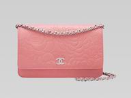 Chanel Camellia Flower Lambskin Woc Bag Pink A36182