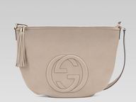 Gucci Classic Soho Medium Messenger Bag Beige 295175BE