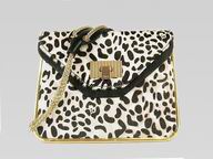 CHLOE CHLOE BLACK HORSEHAIR SHOULDER BAG C50898-BH