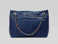CHANEL 2011 CALFSKIN LEATHER SHOPTOTE BAG RED A36955-R