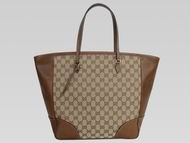 Gucci 2013 GG Fabric And Cowhide Leather In Coffee Bag GU455670