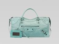 Balenciaga Part-Time Small Stud Bag Lake Placid Blue 168028LPB