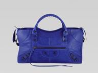 Balenciaga Part-Time Small Stud Bag Blue French 168028BF
