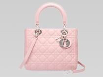 Lady Dior Cannage Lambskin Pink(Gold Hardware) D3025