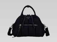 Prada Bomber Nylon 2013 Winter Hand/Shoulder Bag Black P467626