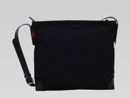 Gucci Classic GG Fabric Shoulder Passenger Bag Black G471036
