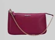 FENDI Lux Cowhide Chains Dinner Bag(Peach Purple) F472095