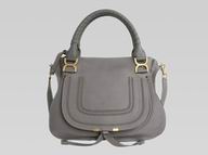 CHLOE Medium Marcie Double Handle Bag Cashmere Grey C456479