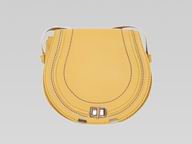CHLOE Marcie Mini Lambskin Crossbody Bag Yellow C456471