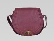 CHLOE Marcie Mini Lambskin Crossbody Bag Red Velvet C456470