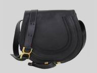 CHLOE Marcie Large Calfskin Crossbody Bag Mazarine C456478