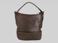 Bottega Veneta Dark Brown buttersoft leather shoulder bag BV3016926