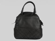 Bottega Veneta Black Lambskin leather bowler bag 3016929