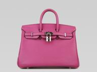Hermes Birkin 25 Clemence Peach Red(Silver) H1042PRS