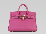Hermes Birkin 25 Clemence Peach Red(Golden) H1042PRG