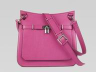 Hermes Jysiere Clemence 31cm Bag Peach Red(Silver) H1096PR