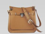 Hermes Jysiere Clemence 31cm Bag Light Coffee(Silver) H1096LCS