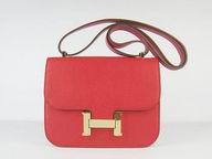 Hermes Constance Bag Micro Mini In Red(Gold) H1017RG