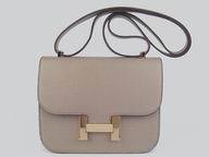 Hermes Constance Bag Micro Mini In Gray(Gold) H1017GG