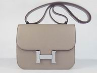 Hermes Constance Bag Micro Mini In Gray(Silver) H1017GS