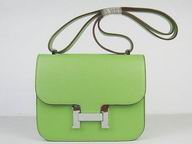 Hermes Constance Bag Micro Mini In Green(Silver) H1017GS
