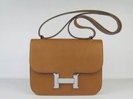 Hermes Constance Bag Micro Mini Light-Coffee(Silver) H1017LCS