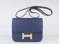 Hermes Constance Bag Micro Mini Deep Blue(Gold) H1017DBG