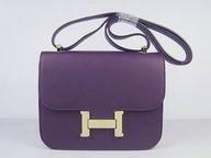 Hermes Constance Bag Micro Mini In Purple(Gold) H1017PG