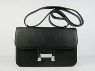 Hermes Constance Bag Micro Mini Black(Silver) H1020BS
