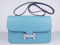 Hermes Constance Bag Micro Mini Light Blue(Silver) H1020LBS