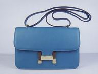 Hermes Constance Bag Micro Mini Medium-Blue(Gold) H1020MBG