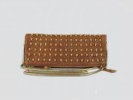 Thomas Wylde Studded Skull Shoulder bag In Sienna T8090-2