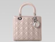 Dior Lady Dior Cannage Lambskin Cherry Pink D2990