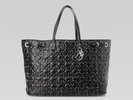 Christian Dior Panarea Canvas Large Size Tote Bag Black D98950