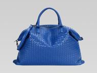 Bottega Veneta Nappa Woven Bag Shoulder Bag Blue BV193788