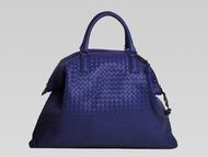 Bottega Veneta Nappa Woven Bag Shoulder Bag RoyalBlue BV193785