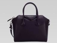 Givenchy Antigona Small Bag In Goatskin Deep Purple G474189