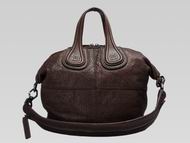 Givenchy Nightingale Small Distressed Goatskin Bag Coffee G515295