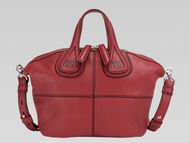 Givenchy Nightingale Micro Bag In Goatskin Red G521724